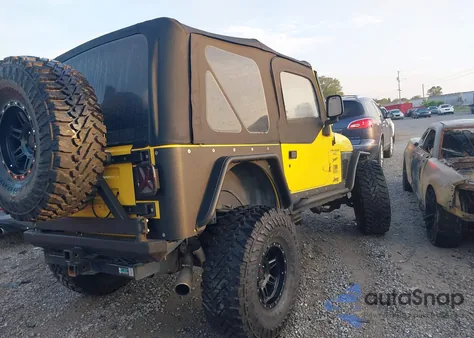 1999 Jeep Wrangler Sport z USA, uszkodzony, nr VIN 1J4FY19SXXP475549